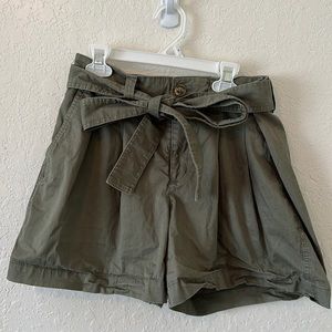 A New Day olive green shorts size 8 high wasted
